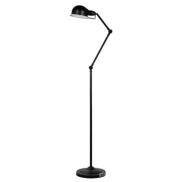 Modern Full Black Steel Floor Standing Lamp (ML6109-B)